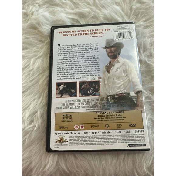 Lone Wolf Mcquade (DVD, 1983) - Picture 2 of 4